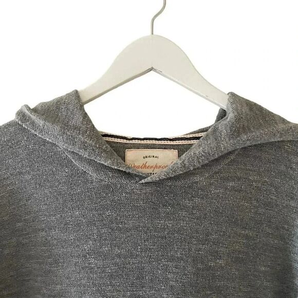 Weatherproof Vintage Heather Gray Cotton Soft V-Neck Long Sleeves SZ XL # 1786 - Picture 2 of 15